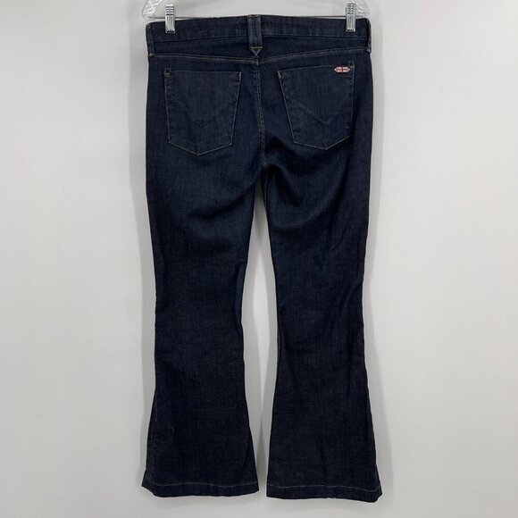 Hudson Bootcut Jeans Size 29 Dark Wash Stretch Denim - Picture 4 of 11